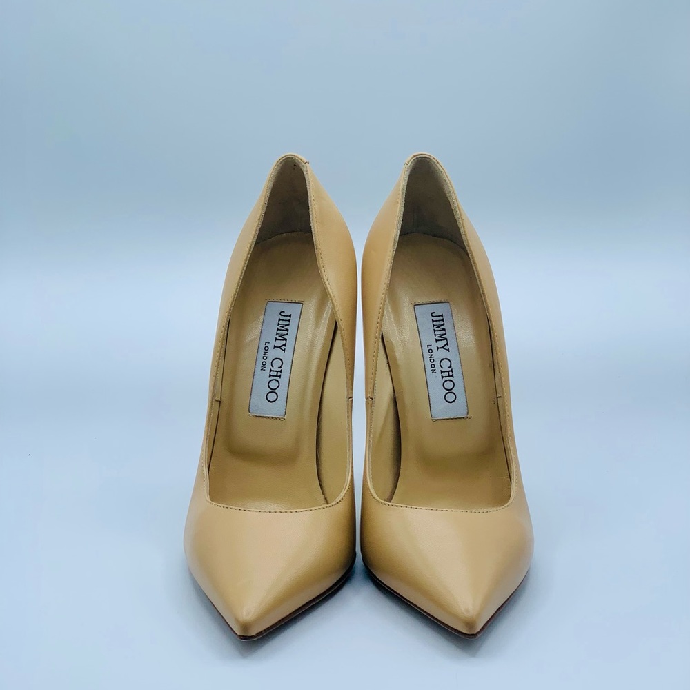 Jimmy Choo Anouk leather heel